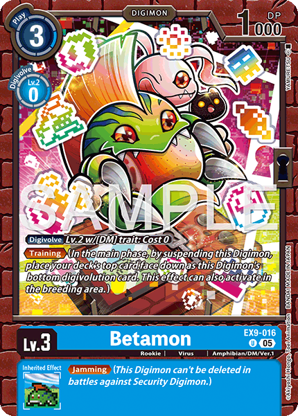 Betamon, EX9-016