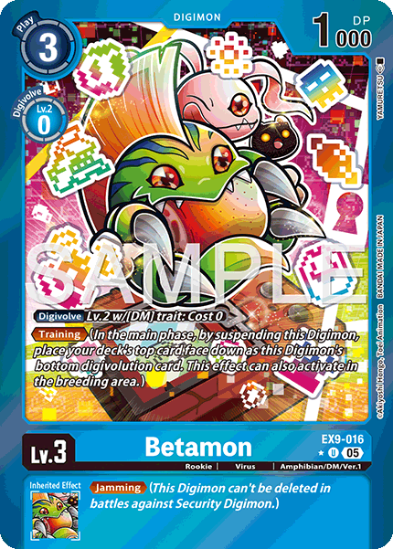 Betamon, EX9-016-p1