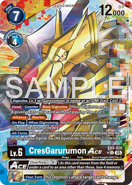 CresGarurumon ACE, EX9-020-p1