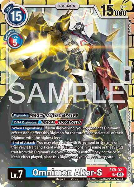 Omnimon Alter-S, EX9-021