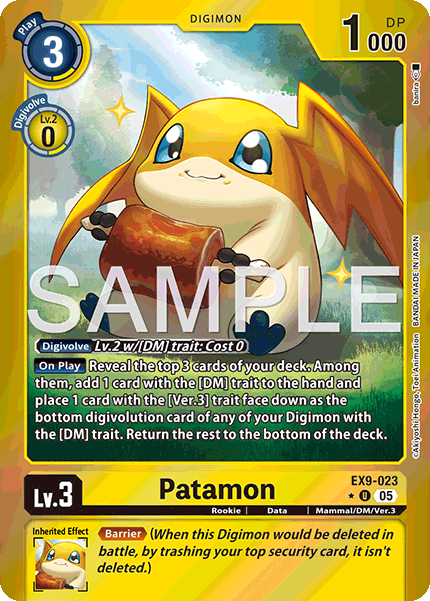 Patamon, EX9-023-p1