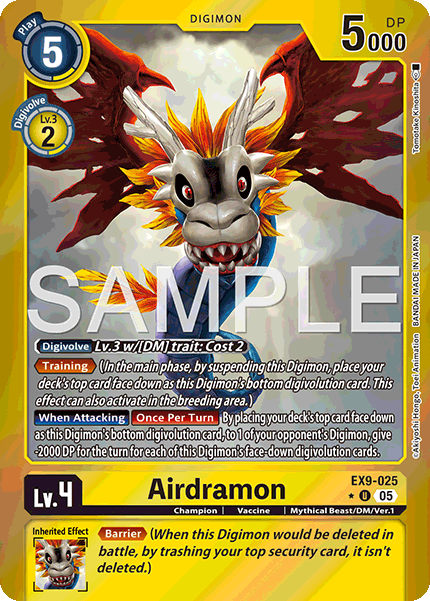 Airdramon, EX9-025-p1