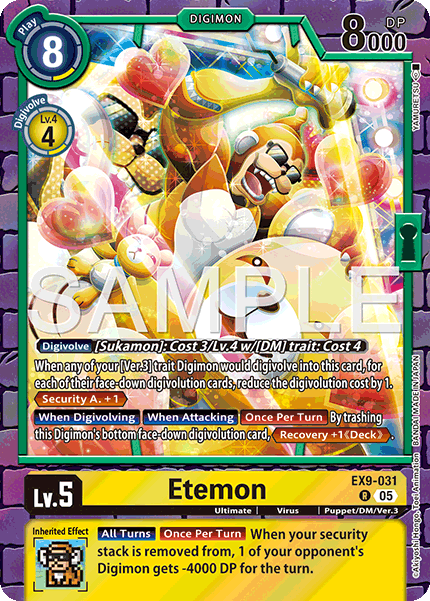 Etemon, EX9-031