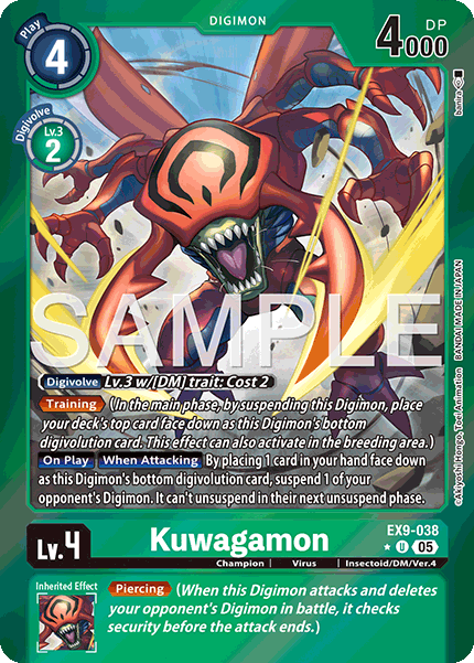 Kuwagamon, EX9-038-p1