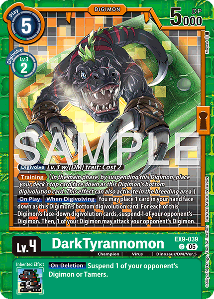 DarkTyrannomon, EX9-039