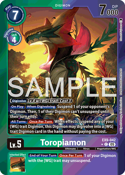 Toropiamon, EX9-042-p1