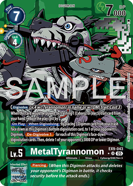 MetalTyrannomon, EX9-043-p1