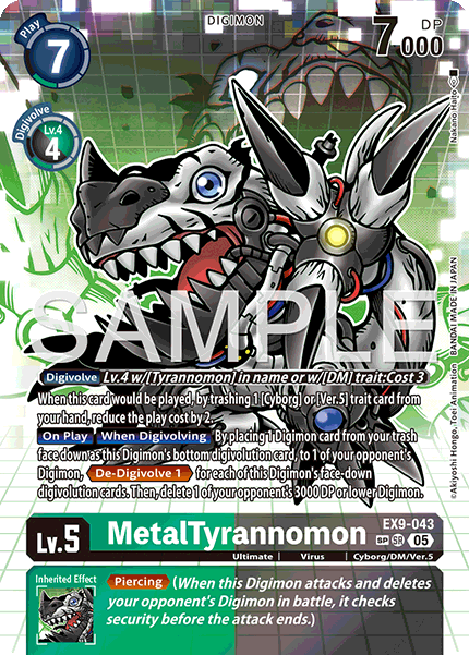 MetalTyrannomon, EX9-043-p2