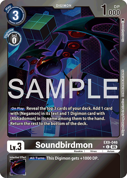 Soundbirdmon, EX9-046-p1