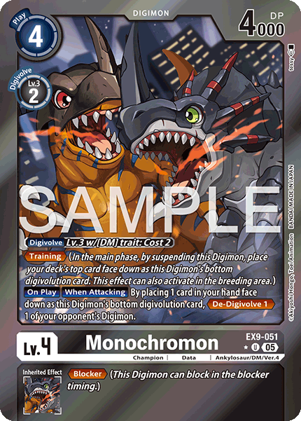 Monochromon, EX9-051-p1