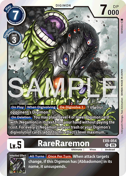 RareRaremon, EX9-054