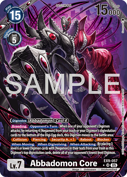 Abbadomon Core, EX9-057-p1
