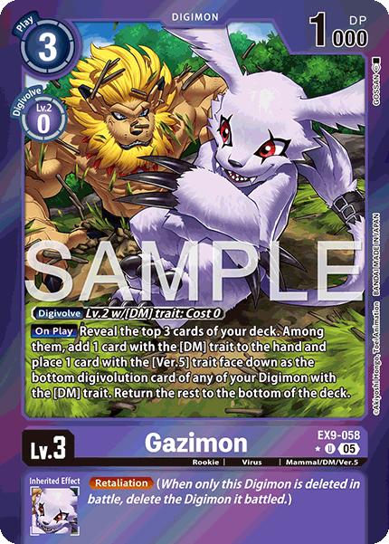 Gazimon, EX9-058-p1