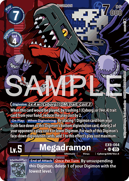 Megadramon, EX9-064-p1