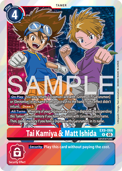 Tai Kamiya & Matt Ishida, EX9-066