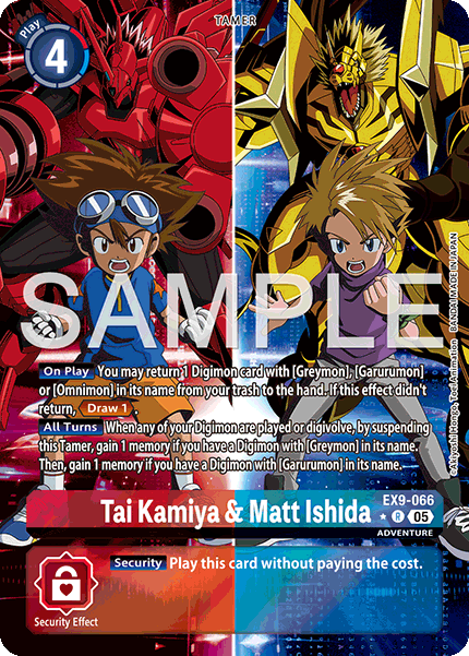 Tai Kamiya & Matt Ishida, EX9-066-p1
