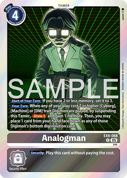 Analogman, EX9-068