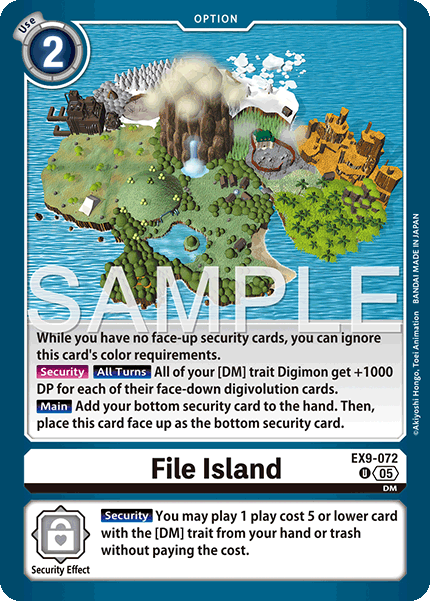 File Island, EX9-072