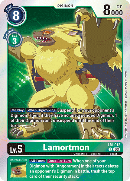 Lamortmon, LM-012