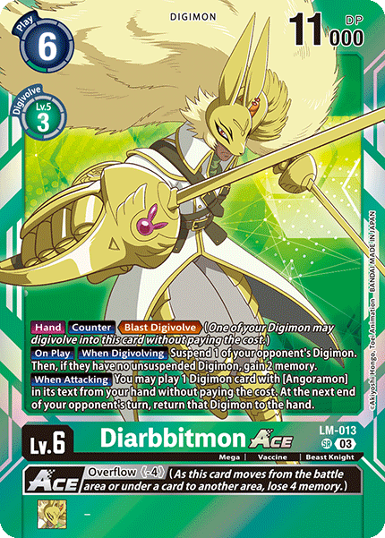 Diarbbitmon ACE, LM-013