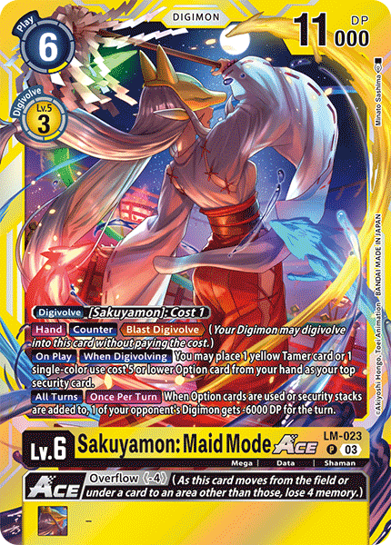 Sakuyamon: Maid Mode ACE, LM-023
