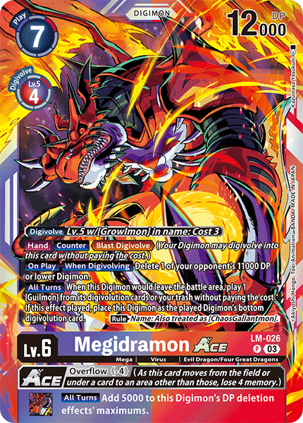 Megidramon ACE, LM-026
