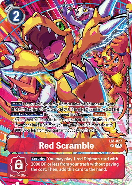 Red Scramble, LM-027-p1