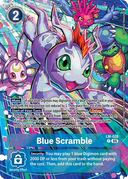 Blue Scramble, LM-028-p1