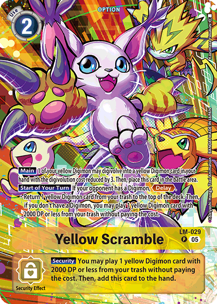 Yellow Scramble, LM-029-p1
