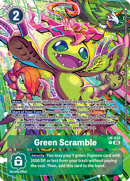 Green Scramble, LM-030-p2