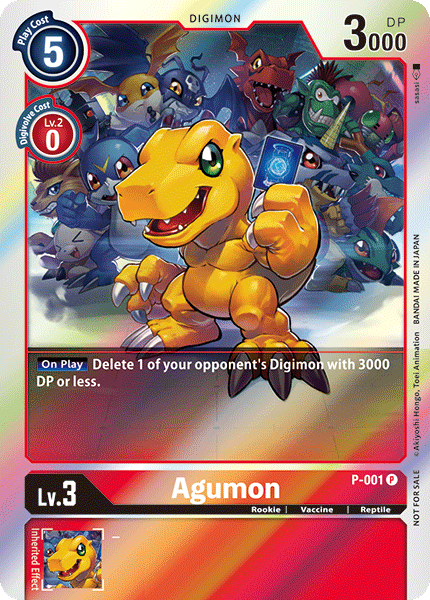 Agumon, P-001