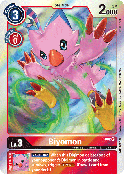 Biyomon, P-002