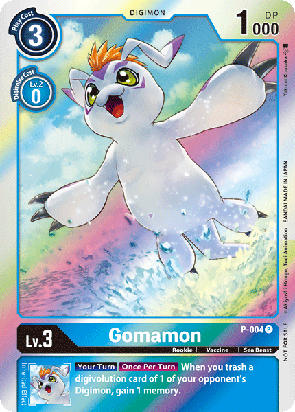 Gomamon, P-004