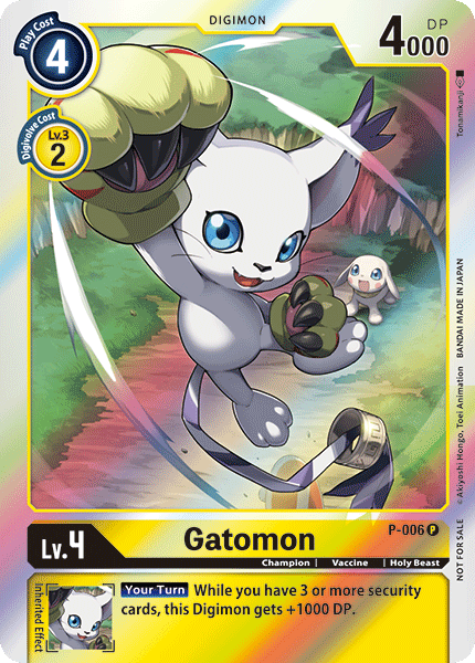 Gatomon, P-006