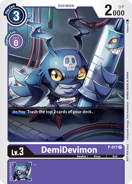 DemiDevimon, P-017