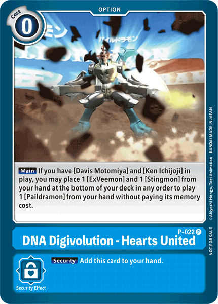 DNA Digivolution - Hearts United, P-022
