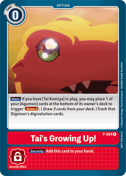 Tai's Growing Up!, P-024