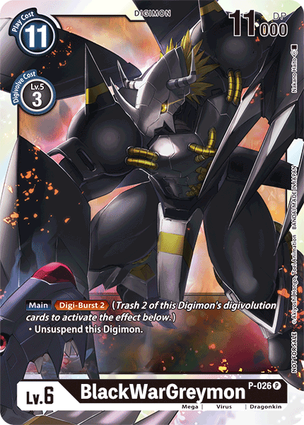 BlackWarGreymon, P-026