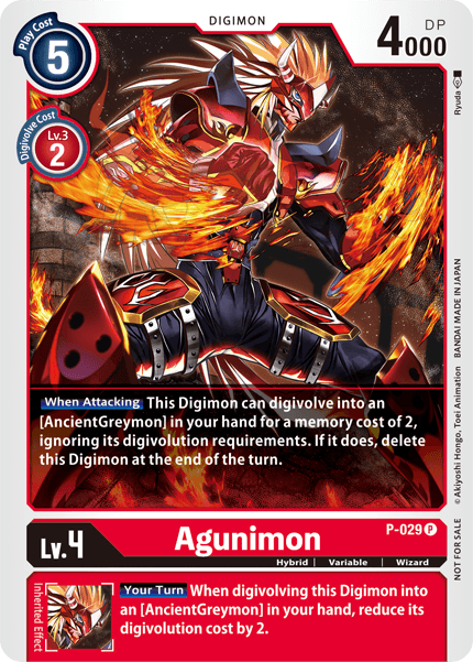 Agunimon, P-029