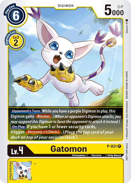 Gatomon, P-031