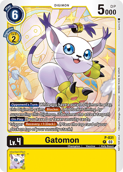 Gatomon, P-031-p1