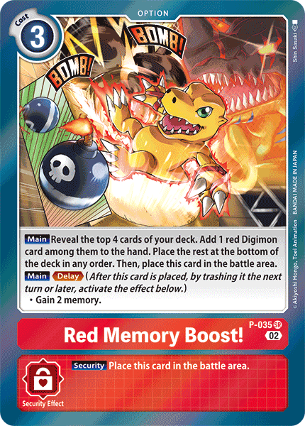 Red Memory Boost!, P-035-p4