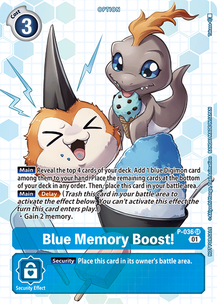 Blue Memory Boost!, P-036-p1