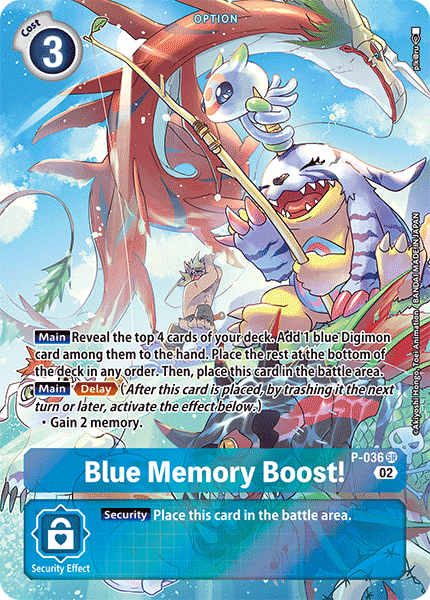 Blue Memory Boost!, P-036-p2