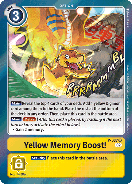 Yellow Memory Boost!, P-037-p4