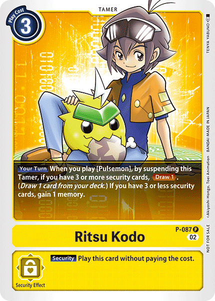 Ritsu Kodo, P-087-p1