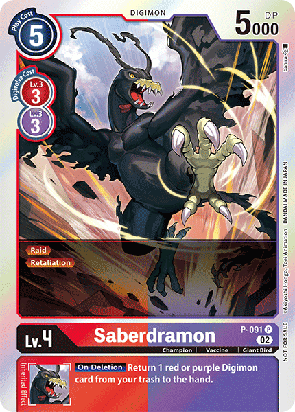 Saberdramon, P-091
