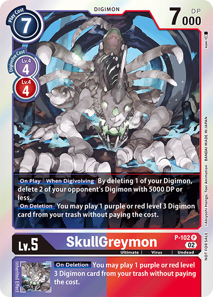 SkullGreymon, P-102