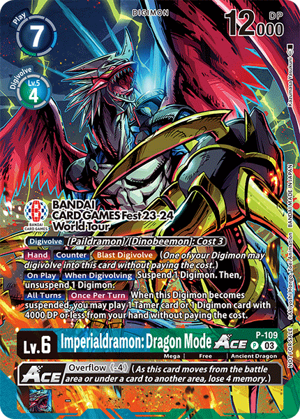 Imperialdramon: Dragon Mode ACE, P-109-p1
