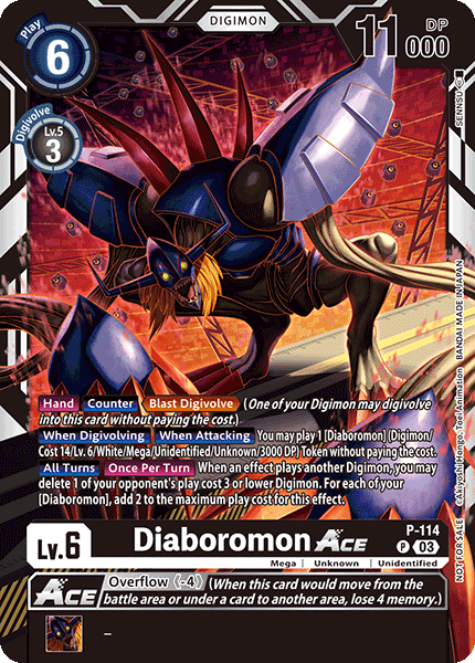 Diaboromon Ace, P-114
